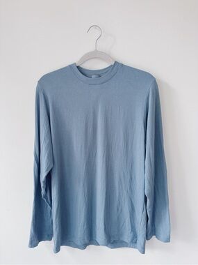 SKIMS long sleeve boyfriend t-shirt